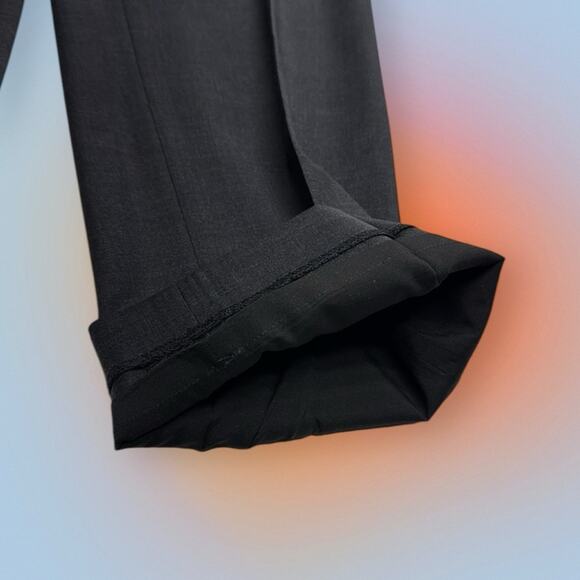 TALBOTS Women’s 12P Charcoal Gray Wool Dress Pants - Picture 5 of 5